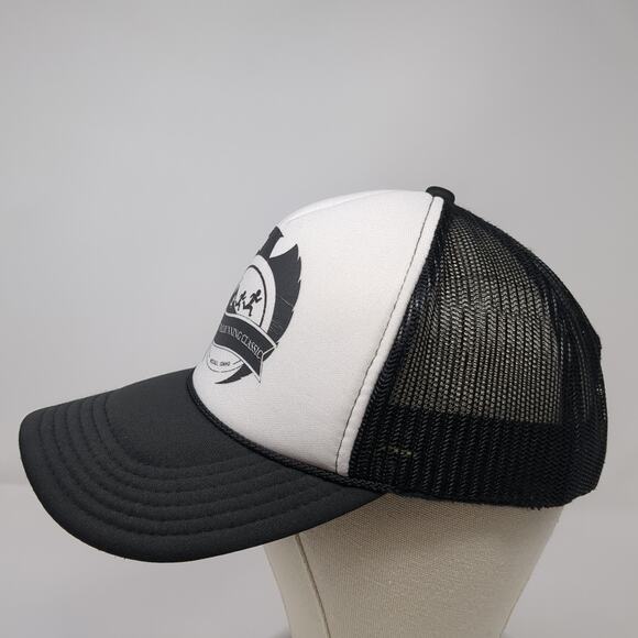 McCall Trailrunning Classic Idaho Snapback Trucker Hat Black One Size Otto - Picture 3 of 9